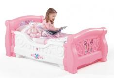 Step2 - Pătuţ pentru fetiţe - Girls Toddler Sleigh Bed
